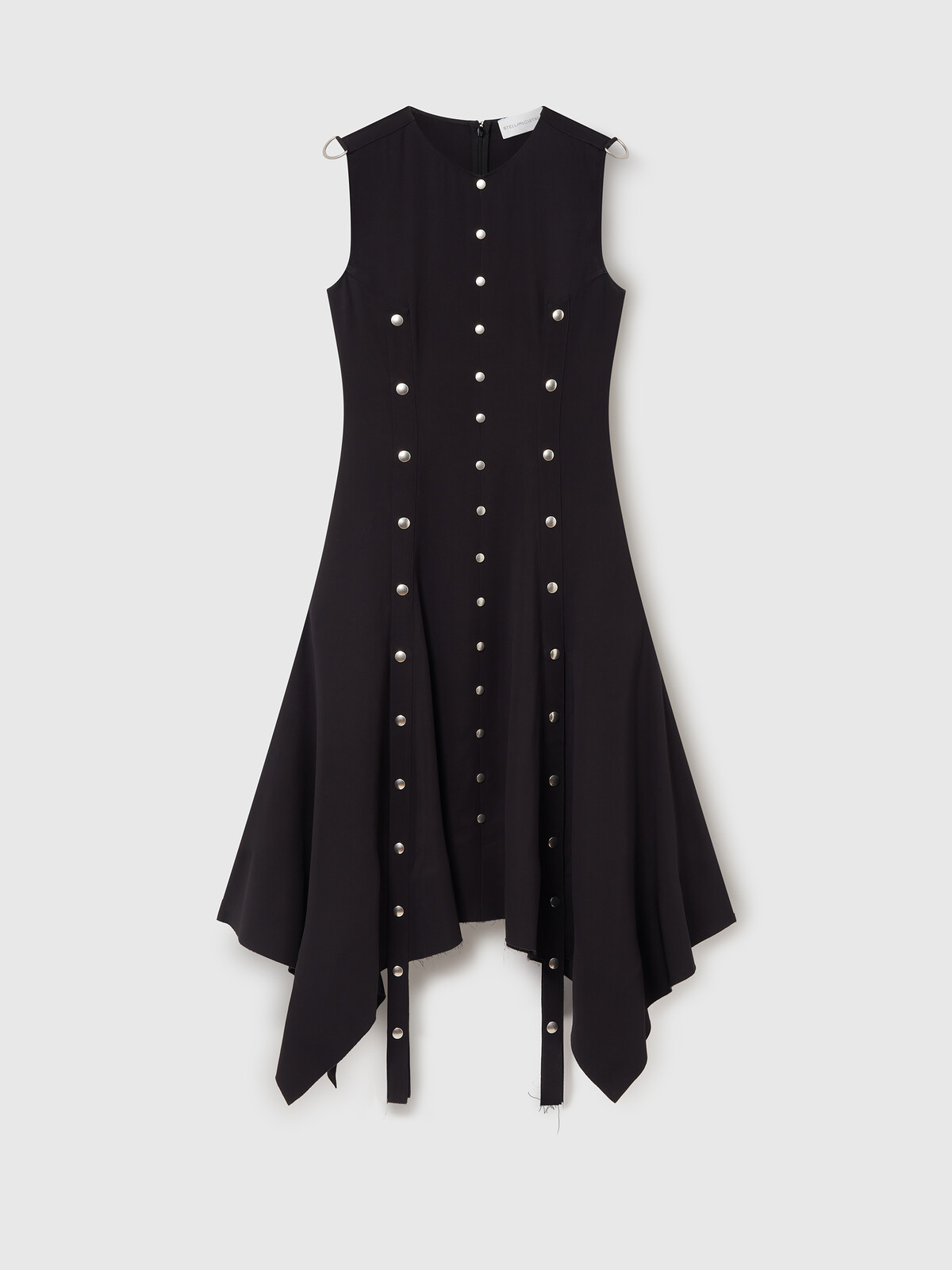 SNAP-DETAIL MIDI DRESS by STELLA MCCARTNEY