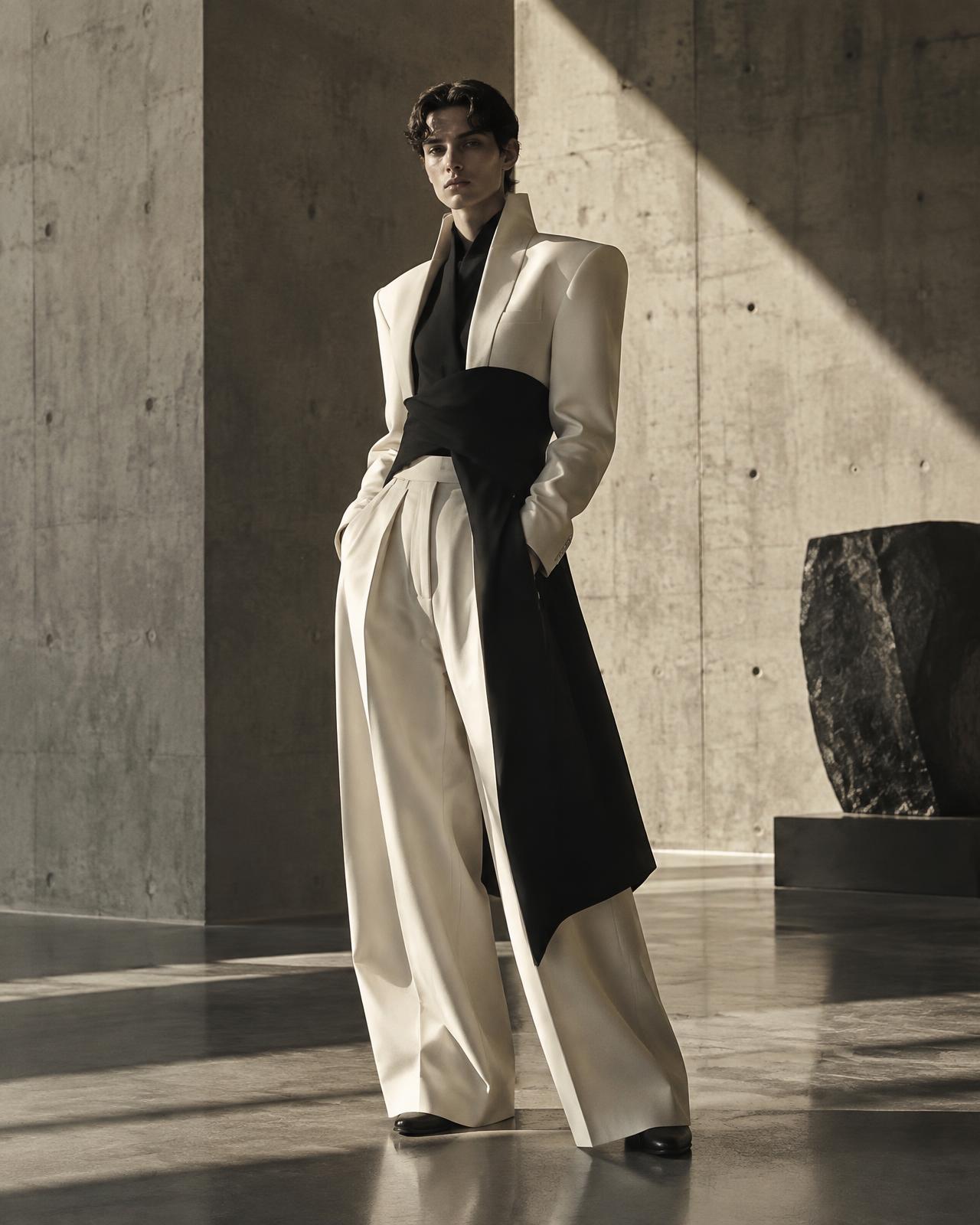 Atelier Noma sculptural fashion campaign