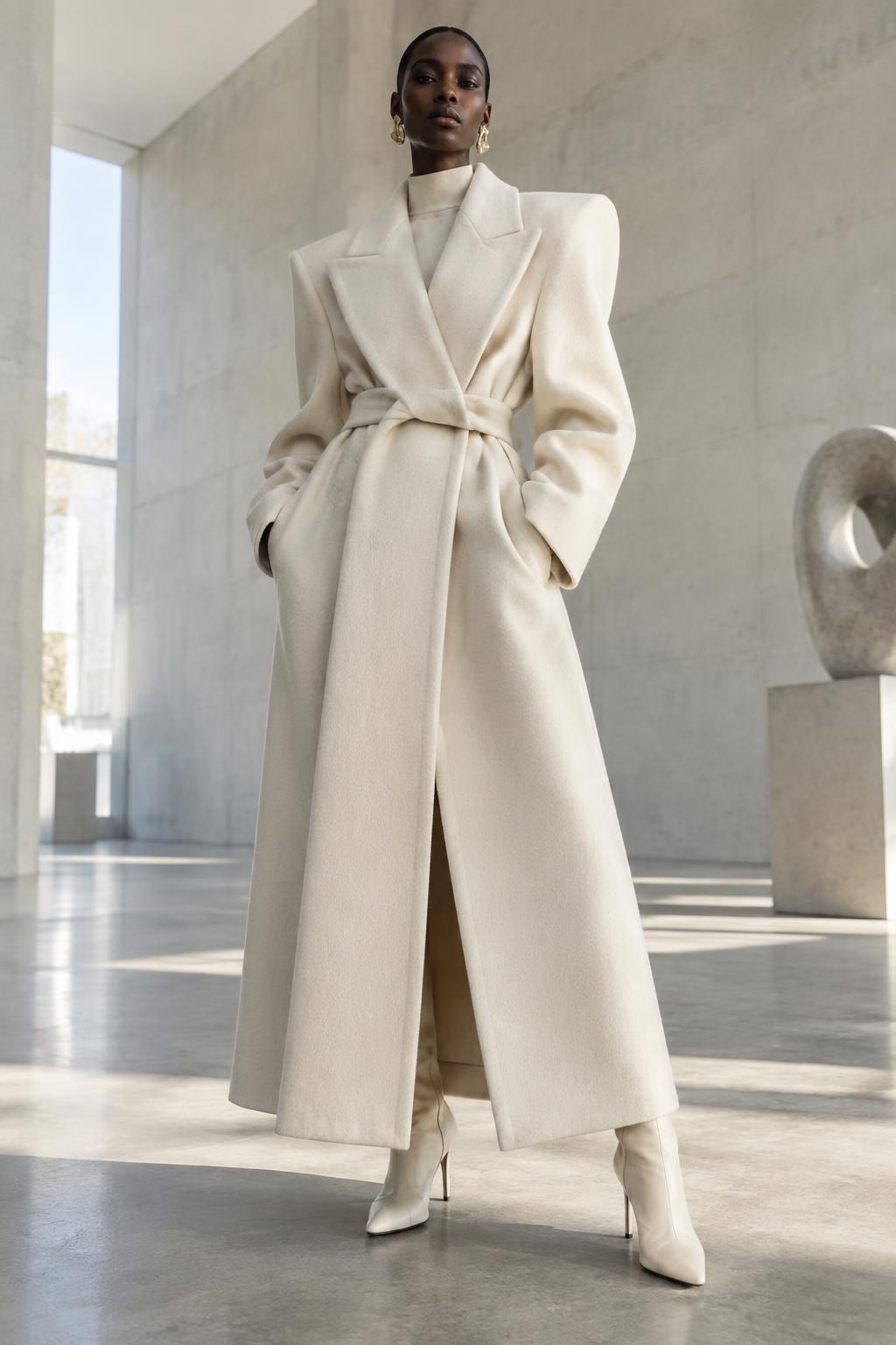 IVORY LONG COAT